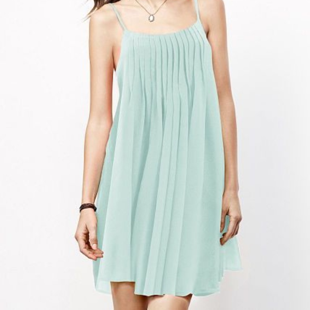 Victoria's Secret pleated mini babydoll dress